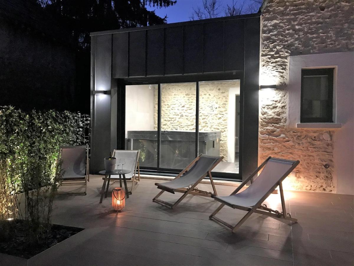 Ménilles Gite De La Pree Spa Luxe Proche Giverny Et Bord De L'Eureヴィラ エクステリア 写真